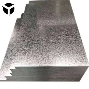 Placa de techo de chapa de acero galvanizado de metal ppgi placa de acero galvanizado dx52d chapa de techo corrugado