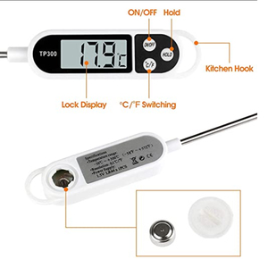 TP300 thermomètre numérique de cuisine alimentaire domestique pour la cuisson de la viande accessoires de BBQ outils de four - Product Image 5