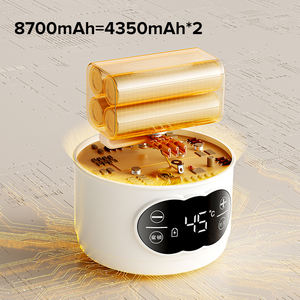 212, быстрый нагрев, портативный детский подогреватель молока, беспроводной Usb-бутылочка, портативный чайник для чая и кофе - Product Image 6