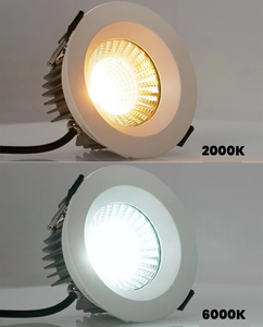 Éclairage intelligent Benory 24V IP65 IP44, downlight 8W 12W RGBW 2700K, compatible Loxone, gradation PWM, KNX, DALI, DMX, Casambi, double <span class=keywords><strong>spot</strong></span> blanc - Product Image 3