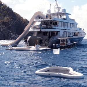 Parcours de golf flottant gonflable écologique pour yacht, <span class=keywords><strong>piscine</strong></span> marine, divertissement en plein air, fête - Product Image 2