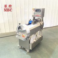 MBC Commerciële RVS Groentehakker Automatische Snijmachine voor Ui, Aardappel, Wortel en Voedselverwerking