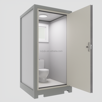 Toilette préfabriquée portable |   Matériaux de conteneurs durables et écologiques modernes pour toilettes mobiles extérieures, pour le camping, l'école, l'atelier