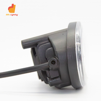 Ensemble de feux antibrouillard LED universels, double couleur blanc jaune, pour Honda, phare LED de rechange, projecteur DRL