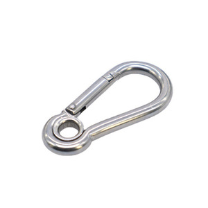 ห่วงเชื่อมต่อคาราบิเนอร์สแตนเลสแบบปลอดภัย รุ่น 4 506 607 708 809 9010 10011 12012 140 สำหรับใช้งานกลางแจ้ง - Product Image 1