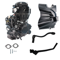 Moteur de moto tout-terrain à refroidissement par air, démarrage électrique, 249cc 250cc, moteurs Zhongmu CB250-F