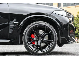 Nouveau design pour BMW X5 G05 2025 mise à niveau vers X5M-<span class=keywords><strong>P</strong></span> Performance Style G05 F95 LCI diffuseur de lèvre avant et arrière noir brut <span class=keywords><strong>PP</strong></span> Bodykit - Product Image 2