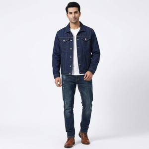 OEM Services for Latest High Street Style <b>Denim</b> Jacket Winter Fashion with Good <b>Material</b> Top Selling - Product Image 1