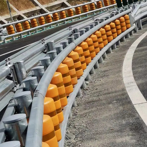 Tôn thép đường Hộ Lan Tôn sóng đường cao tốc hộ Lan Tôn sóng an toàn con lăn tai nạn rào cản đường bên bảo vệ đường ray - Product Image 2