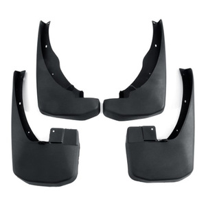 Nissan Navara D40 <b>Mud</b> <b>Flaps</b> 2005-2016 Plastic Tire Mudguards Front Rear Black - Product Image 3