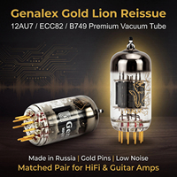 Tube à vide ECC82 9 broches à pôles dorés, préamplificateur à double triode, remplacement pour 12AU7 B749, pour amplificateur Hi-Fi, paire assortie disponible