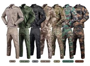 Factory Price Hunting Pants Suit Tactical <strong>Uniform</strong> Outdoor Tactical Training Camouflage Suit Top &amp;Pants Training <strong>Canvas</strong> <strong>Uniforms</strong> - Product Image 4
