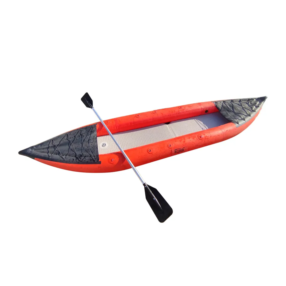 outdoor portable Custom waterproof leisure inflatable pedal canoe boat