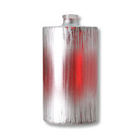 Bouteille de parfum Design professionnel 100 ml Bouteilles de parfum rondes vides en verre dépoli 100 ml Bouteille de parfum