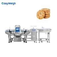 Detektor Logam Easyweigh FMD/YCW-210 untuk Industri Makanan, Camilan Kemasan, Permen, Kopi, dengan Mesin Pemeriksa Berat