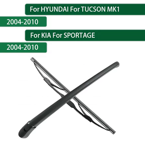 Bras d'essuie-glace arrière et lame de rechange pour Kia Sportage 2004-2010 et Hyundai <span class=keywords><strong>Tucson</strong></span> MK1 2004-2010 - Product Image 4