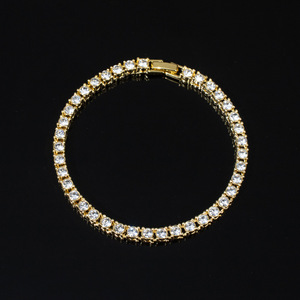Ajouter au panier Collana Calda Di Bling Bling Degli Uomini Della Catena Di Tennis Di Fascino Di Vendita Di 4mm - Product Image 3