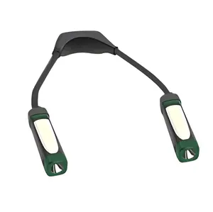 Lampes de lecture soignées pour le cou pour les livres Rechargeable Pliable Longue durée Lumière LED réglable au lit