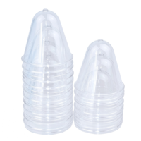 Préforme de pot pour animaux de compagnie 62mm avec bouchon en aluminium et préformes de bouchon à épices pour bouteilles pour animaux de compagnie 500ml-1000ml