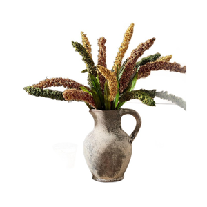 <span class=keywords><strong>Vaso</strong></span> Decorativo di Alta Gamma per Composizioni Floreali, Artigianale con Doppio Manico, Vasi in <span class=keywords><strong>Cemento</strong></span> per Arredamento Casa - Product Image 6