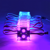 Bandes LED programmables en couleur pleine 24V avec circuit intégré externe pour bars et KTV