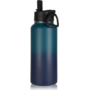 Wholesale Large Capacity Stainless Steel Vacuum Insulated Wide Mouth Camping Sport Water Bottle Eco-Friendly Custom Logo - Product Image 1