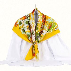 Bufandas de Seda Ecológicas de Lujo al por Mayor, Chales de Doble Cara con Sensación Suave y Lisa, Tamaño y Color Personalizados - Product Image 5