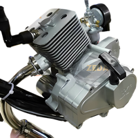 Moteur de cyclomoteur à essence BT80 2 temps 80cc avec démarrage électrique et manuel