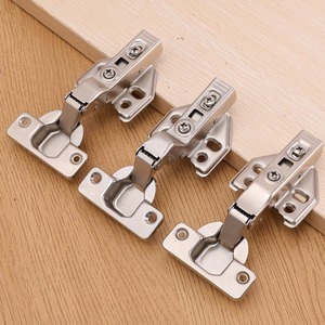 บานพับ<span class=keywords><strong>ตู้</strong></span>ครัวแบบปิดเองอัตโนมัติ ครึ่งซ้อน 35 มม. รูปทรงถ้วย ปิดแบบนุ่มนวล ไฮดรอลิก สำหรับ<span class=keywords><strong>ตู้</strong></span>ครัวไร้กรอบ - Product Image 1