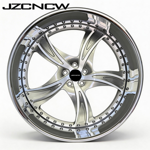 JZCNCW Juego de 3 Ruedas de 28 Pulgadas con Borde Profundo, Forjadas, 5x114.3 5x112 75x139.7 6x139.7mm, para 7 Q7 Q8 LX / GX F-150 RAM 1500 - Product Image 4