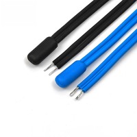 Sonde de température flexible IP67 IP68 TPE NTC 10K 3950 pour le contrôle du cycle de dégivrage des chambres froides