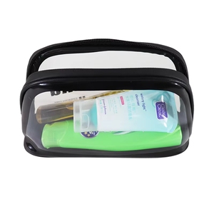Sac cosmétique d'été en PVC imperméable personnalisé, fabriqué au Vietnam par un fabricant BSCI, transparent, pour voyage, maquillage et cosmétiques, 2025 - Product Image 6