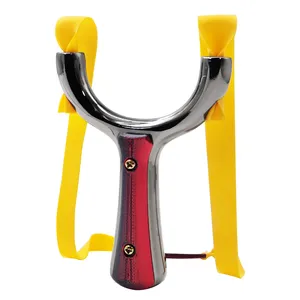 Resortera GETWICK de Aleación de Titanio Negro con Bandas Elásticas Autodesbloqueables <span class=keywords><strong>para</strong></span> Juegos de Tiro al Aire Libre, Mayores de 14 Años - Product Image 1
