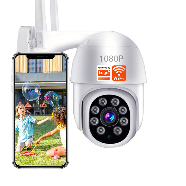 TY-G2 Camera Tuya Smart Outdoor Home Security Auto Tracking Human Detection Camera WIFI CCTV Camera