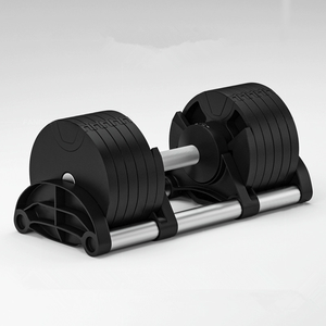 CZFIT Adjustable Dumbbells 16kg 20kg 24kg Quick-Adjust, Breathable Unisex Steel <b>Free</b> <b>Weight</b> HighQuality Fitness Equipment Unisex - Product Image 6
