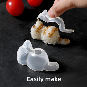 Creative Children's Kitchen Tool Easy-to-Use Cat Shape <strong>Sushi</strong> Mold for Rice and Vegetable Rolls DIY Seaweed <strong>Sushi</strong> Mold - Product Image 3