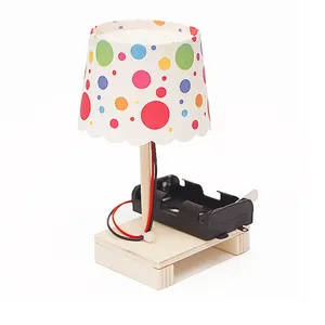 Mini lampe de bureau colorée, artisanat, bricolage, jouet pour enfants, 1 pièce