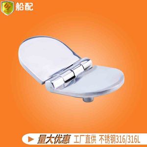 Charnières à vis en acier inoxydable 316 sans perçage, charnières marines pour porte en bois, accessoires de quincaillerie pour camping-car, pièces pour bateaux de pêche - Product Image 5
