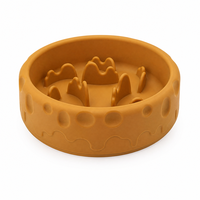Gamelle anti-glouton avec ventouse pour chiens et chats, gamelle labyrinthe en silicone de qualité alimentaire, gamelle antidérapante pour animaux de compagnie