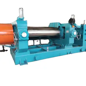 Cao Su Hai CuộN Mở Trộn Mill/Cũ Lốp Cao Su Retreading Máy