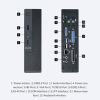 Sharerdp, el Mejor Mini PC Empresarial, CPU de Alto Rendimiento para la 6ª y 9ª Generación de Core I3 I5 I7, RAM DDR4, HDD, Nueva Computadora de Escritorio
