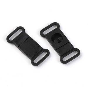 Hebilla de liberación lateral de plástico negro de 10 mm de diámetro interior para bolsas, duradera - Product Image 1