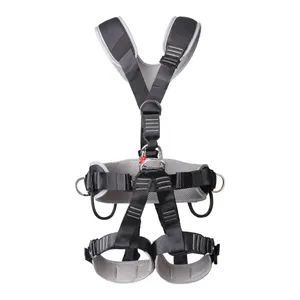 Adult Full-Body Safety Harness for High-Altitude Operations Ascent Descent Personal Fall Protection