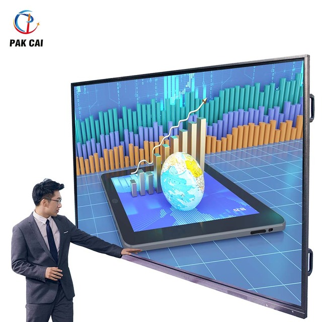 Factory Wholesale 55/65/75/85/98/110 Inch Digital Display Smart Interact Board Smart TV Interact Smart Board for Classroom