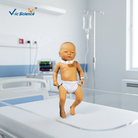 Mannequin d'entraînement en soins de trachéotomie pédiatrique pour enfants, simulateur de soins de trachéotomie, modèle d'enseignement des soins d'intubation et d'aspiration