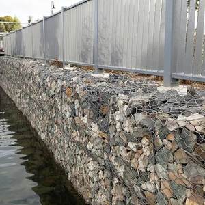 סין תיל ברזל רשת gabion סלים gabion עמיד קיר גדר גדר ההפרדה - Product Image 5