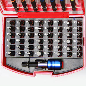 56 Uds 1/4 "vástago hexagonal Juego de puntas de <span class=keywords><strong>destornillador</strong></span> Phillips acero 48 Uds 25mm Mini brocas magnéticas 7 Uds 75mm brocas magnéticas 1 Uds extensión - Product Image 2