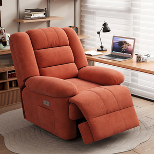 Sofá Reclinable Tipo Cápsula Espacial, Sofá Individual para Descanso, Sillón Giratorio con Modo de Descanso, Ideal para Apartamentos Pequeños - Product Image 1
