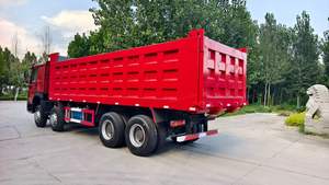 Obral besar truk sampah Dump Truck 6X4 bekas Sinotruk HOWO 31T untuk industri pertambangan - Product Image 3
