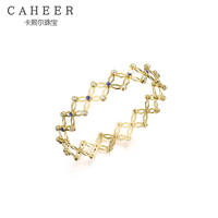2025 plus récent bracelet magique en or rose plaqué argent 925 pour femmes